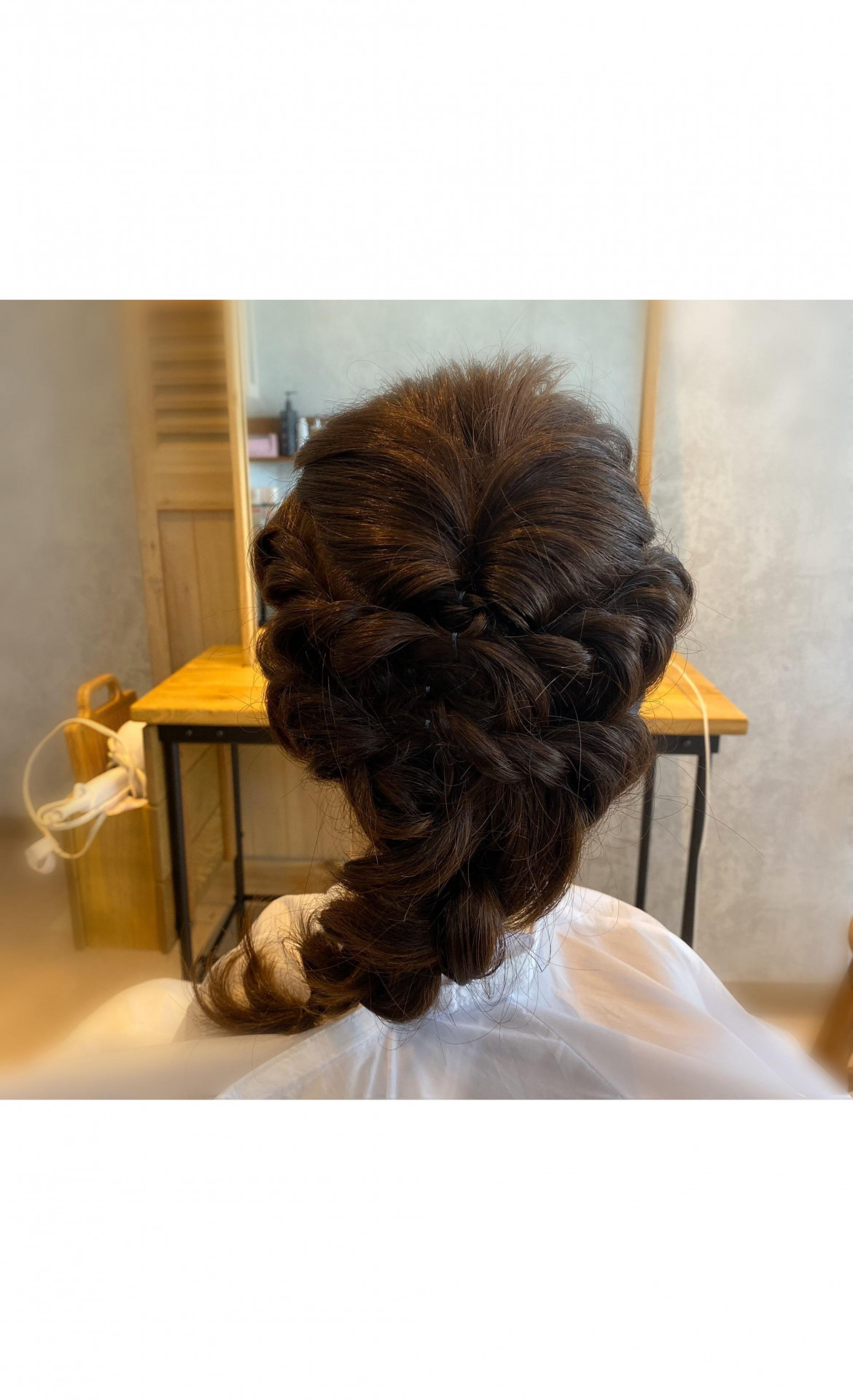 ☆カジュアルヘアアレンジ☆ロープ編み