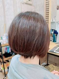 ☆前下がりグラ☆